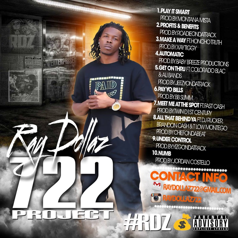 722 Project by Ray Dollaz cover