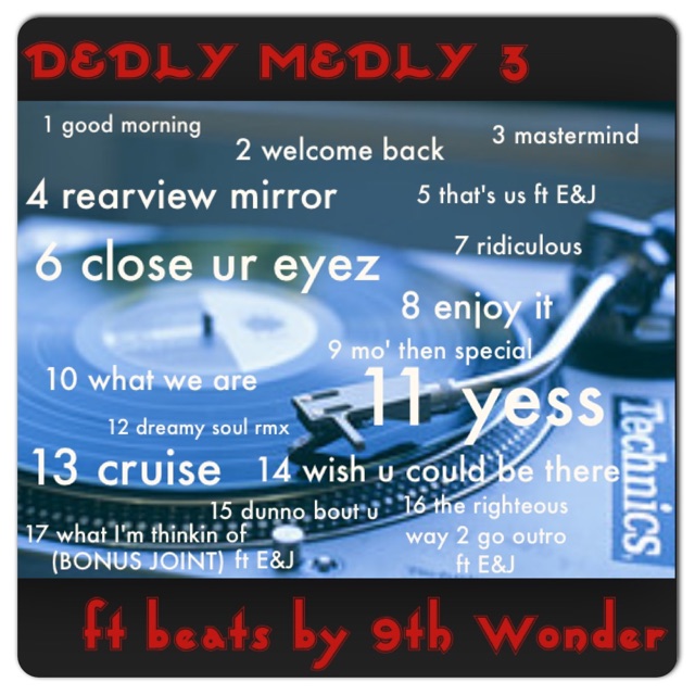 Dedly Medly vol 3 cover