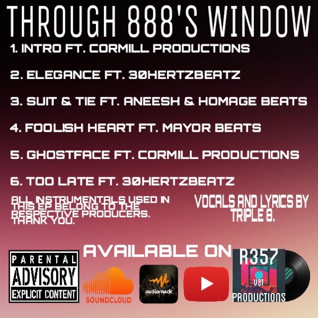 Through 888`s Window cover